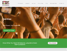 Tablet Screenshot of eventease.ie
